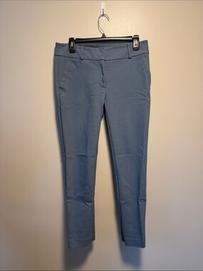 Slim Ankle Dress Pants in Slate Blue